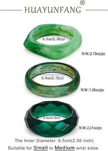 Bracelets en résine artificielle audacieuse avec texture de marbre métallique brillant faits à la main pour les soirées Glam Looks bas prix AALIYAN IMPEX - Product Image 6