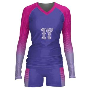 Camiseta de Voleibol Sublimada Ligera de Alta Calidad para Mujer, Diseño Personalizado para Ganadoras, Conjunto de Uniforme de Voleibol - Product Image 4