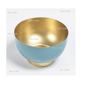Bol décoratif en fer au design fabuleux Bol de service alimentaire de taille et de forme personnalisées de la plus haute qualité à bas prix - Product Image 4