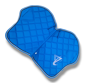 Cotton Horse Saddle Pad with Anti-Shrink Breathable Foam Filling and Polycotton Lining Plus Size for Equestrian Use - Product Image 2
