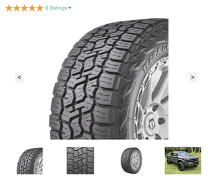 Pneumatico Fuoristrada per Camion Leggeri Trail Grappler M/T LT 375/40R24 126Q F (12 tele) per Tutti i Terreni - Product Image 3