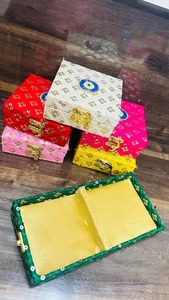 Caja de regalo tradicional de boda india, recuerdo de devolución, regalo de Acción de Gracias, caja de regalo para invitados Festival Diwali Ganpati, caja de regalo de madera - Product Image 2