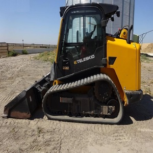 Chargeuse compacte JCB d'occasion sur chenilles avec chargeuse-pelleteuse Les composants de construction du noyau comprennent un moteur à pompe; en vente - Product Image 4