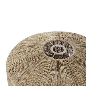 Pantalla de Lámpara de Mimbre y Pasto Marino Hecha a Mano, Ecológica, Forma Ovalada Cónica, Lámpara Colgante Tejida a Mano Natural para Proyectos de Venta al Por Mayor - Product Image 2