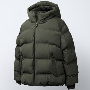 Veste matelassée pour garçons, légère, isolée thermiquement, avec manches longues, col à capuche, prix de gros, service OEM - Product Image 4