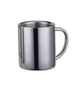 Premium Quality Wholesale Stainless Steel Double Wall Coffee & Tea Cup, Double-walled steel coffee and tea <b>mug</b>, steel coffee cup - Product Image 1