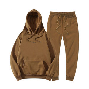 Conjuntos Deportivos Profesionales al por Mayor, Tallas Grandes, 2 Piezas, Sin Costuras, Estampados, con Capucha, Ecológicos, 100% Algodón, para Invierno - Product Image 1