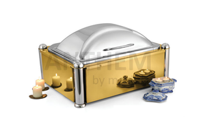 ถาดอุ่นอาหารสุดหรูอุปกรณ์ในครัวอุปกรณ์สำหรับจัดเลี้ยงอาหารจานร้อนแบบเหนี่ยวนำทำจากสแตนเลส - Product Image 3