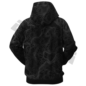 Sudadera con capucha de manga larga con estampado de letras gráficas para hombre, jersey con cordón, Tops, bolsillo, sólido, anticontracción, XS, ropa Lisa teñida - Product Image 5