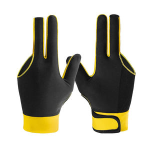 Hot Selling Custom Color Printing Snooker Gloves with Anti-Friction Grip Enhanced Stability Cue Shooter Gloves - Product Image 2