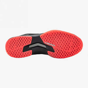 Spring Team 3.5 Athletic Sneakers Head Tennis Shoes in Black/<b>Red</b> with Breathable Mesh & Genuine Leather Lining EVA/Rubber Insole - Product Image 2