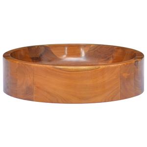 Vasque en bois artisanale, meuble de salle de bain, vasque sculptée en bois dur naturel pour décoration de salle de bain naturelle, décoration de la maison - Product Image 2