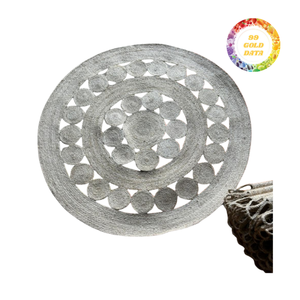 Estera de algas marinas tejida hecha a mano ecológica, diseño duradero de Vietnam, decoración del hogar, exhibición de suelo, uso Interior artesanal, tamaño personalizable - Product Image 3