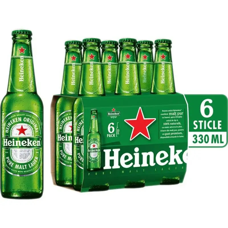 Wholesale Heineken Premium Lager Beer 650ml Bottle Fresh Stock Ready for Beer Enthusiasts