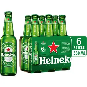 Grosir bir Lager Premium Heineken 650ml botol stok segar siap untuk penggemar bir