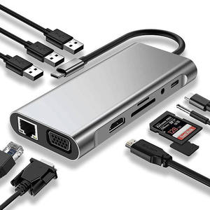 Hub USB-C 10 en 1 con Puerto de Pantalla 4K y Alimentación, Hub Tipo C 6 en 1 de Aluminio para Carga PD e Interfaz SD - Product Image 5