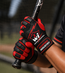 Wholesale <b>Baseball</b> Softball Batting Gloves High Quality 100% Leather Durable Breathable Left Handed Men Women Custom Colors Logo - Product Image 2
