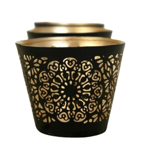 เชิงเทียนโลหะสำหรับตกแต่งโต๊ะงานแต่งงานที่หรูหราดีไซน์คลาสสิก - Product Image 1