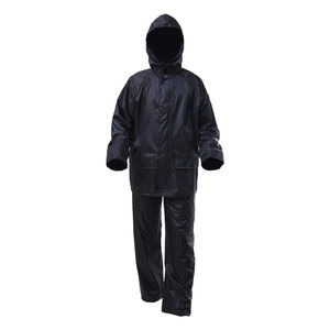 Combinaisons de pluie de sécurité réfléchissantes légères et respirantes avec fermeture éclair sur la poitrine Imperméable et pantalon haute visibilité - Product Image 5
