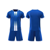 2022 personnalisé adulte et enfant maillot de football ensemble garçons à manches courtes Football formation costume vêtements de sport uniformes