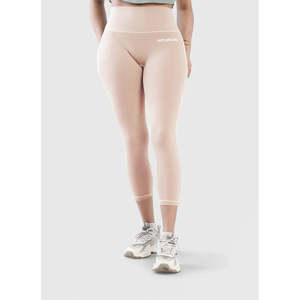 Leggings de compression en tricot chaud sans couture Hyperflex à taille haute pour femmes - Gym et occasions formelles, respirant, en spandex, taille unique XL, 220g - Product Image 2