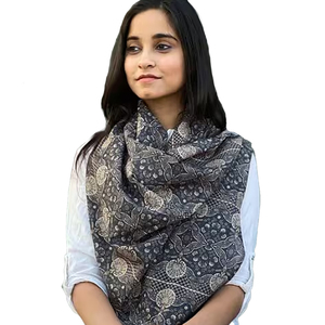 2024 Luxury Custom <b>Satin</b> Shawl Ladies' Headscarf Wholesale Cashmere Material Traditional Customized <b>Scarves</b> Shawl Design - Product Image 3