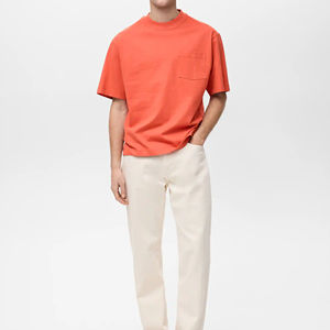 เสื้อยืดผู้ชายโลโก้สั่งทำจากโรงงาน คุณภาพสูง ผ้าเจอร์ซีย์ 300 กรัม ผ้าฝ้าย 100% ทรงบ็อกซี่ สไตล์สตรีท แห้งเร็ว ระบายอากาศดี รุ่นฮิต - Product Image 3