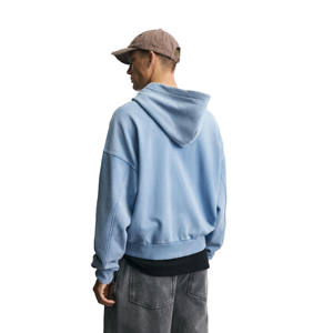 Productos en Oferta, Sudadera con Capucha y Cremallera Completa 100% Algodón para Hombre, Sudadera con Capucha Premium de Algodón Mezclado, Oferta Personalizada con Estampado de Diamantes de Imitación - Product Image 4