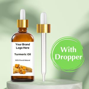Cúrcuma (Curcuma Longa) Aceite Esencial Puro Premium de Marca Privada OEM para el Cuidado de la Salud y la Belleza de la Piel - Product Image 2