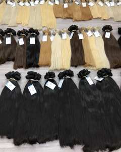 Extensions de cheveux raides naturels Bundle diverses couleurs vietnamiennes 100% cheveux Remy humains couleur personnalisée prix usine - Product Image 4