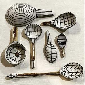 Direct inde meilleure qualité fabriqué à la main en résine fourchette cuillère ustensiles en bois hautement polis Logo personnalisé Art pour la maison avec ange - Product Image 5