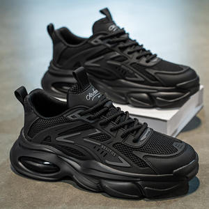 Nouvelles baskets respirantes pour hommes, style Dad Shoes, tendance, polyvalentes, à semelle épaisse, décontractées, pour la course à pied. - Product Image 2