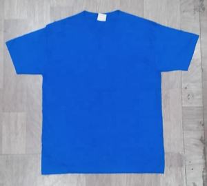 Venta al por mayor precio barato camisetas Unisex 100% algodón o mezcla de algodón polivinílico verano Casual liso teñido servicio OEM con patrón adultos - Product Image 3