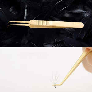 Pince à cils en acier inoxydable Pince à cils avec logo personnalisé - Product Image 5