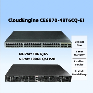 Hua cloudengine CE6870-48T6CQ-EI 48พอร์ต10g Base-T RJ45 | 6พอร์ต100GE QSFP28 L3สวิตช์เครือข่ายองค์กรของศูนย์ข้อมูล - Product Image 1