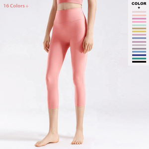 Leggings de sport pour femmes, best-sellers, de haute qualité, à motif uni, respirants, anti-transpiration, extensibles dans quatre directions, séchage rapide - Product Image 3