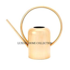 Heavy-duty Commercial-grade Metal <b>Water</b> <b>Can</b> with Golden Polished Finished a Robust Handle and a Long Ergonomic Pouring Spout - Product Image 5