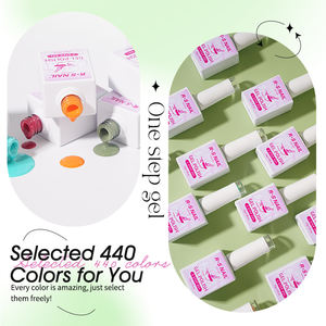 طلاء أظافر R S <span class=keywords><strong>3</strong></span> في <span class=keywords><strong>1</strong></span> ألوان نقع من جيل خطوة واحدة للبيع بالجملة مستلزمات الأظافر شعار مخصص طلاء أظافر 15 نباتي بالأشعة فوق البنفسجية - Product Image 5