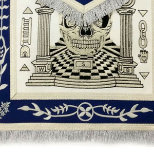 Tablier de maître maçon personnalisé fabriqué au Pakistan Tablier maçonnique de haute qualité Ronpex de qualité supérieure - Product Image 4