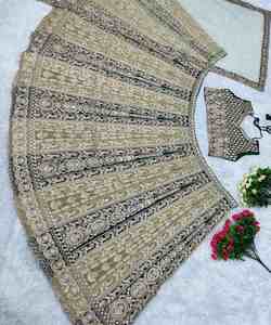 Chinon Party Wear Lehenga Choli Designer Séquence Travail Le Plus Choisi Vêtements De Fête Ensemble Ethnique - Product Image 6