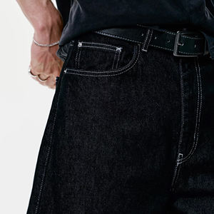 Traje de baño de playa informal de etiqueta privada Conjunto de pantalones cortos de mezclilla transpirables Fabricante de Pakistán Logotipo personalizado Verano desgastado Alta calidad - Product Image 5