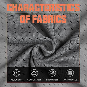 Pantalones Cortos Deportivos de Malla para Hombre, de Poliéster de Alta Calidad, con Logotipo Personalizado, 5 Pulgadas de Entrepierna, Diseño de Baloncesto - Product Image 4