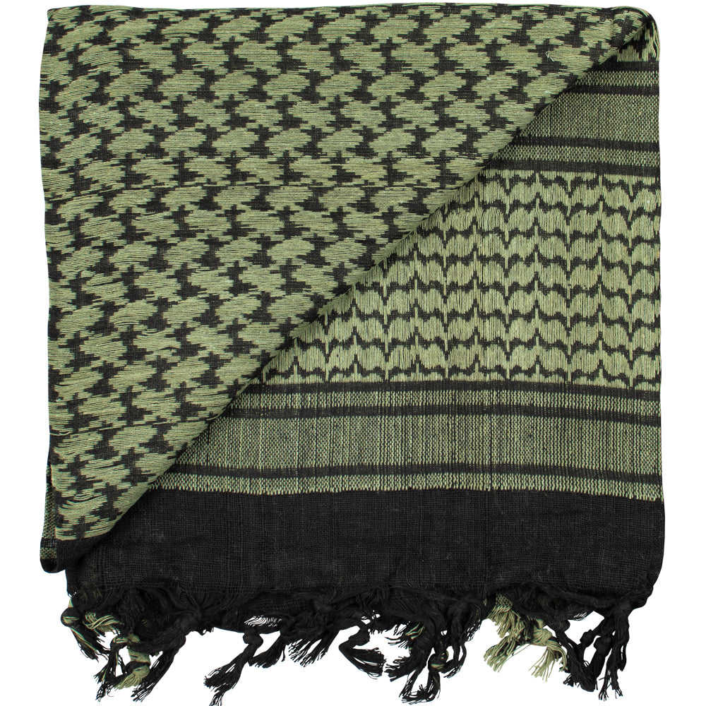 Black and Olive Drab