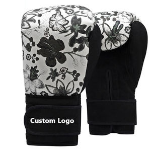 Gants de boxe antidérapants à lacets sur mesure de haute qualité avec cuir véritable pour la compétition - Product Image 6