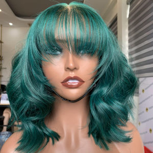 Vietnamese Remy Human Hair Wigs Free <b>Tangle</b> and Shedding Natural Wavy Texture in All Shades - Product Image 1