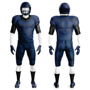 100% haute qualité respirant à manches courtes unisexe Football américain uniforme prix de gros conception sublimée Option pas cher - Product Image 1