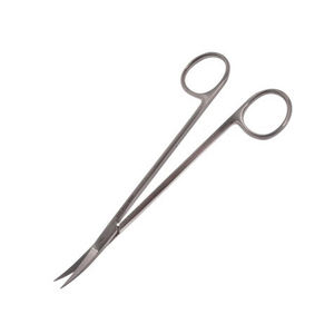 Tijeras quirúrgicas curvadas de acero inoxidable manuales para tejido de goma, Instrumentos dentales - Product Image 6