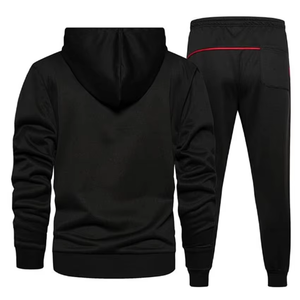 Survêtement pour homme en coton et polyester, créez votre propre survêtement pour homme, haut à fermeture éclair, survêtement de jogging pour homme, vente en gros - Product Image 4