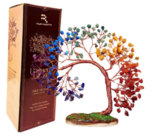 Árbol de Cristal de 7 Chakras al por Mayor para el Hogar y la Oficina, Cristales y Piedras Curativas Ecológicas, Decoración - Product Image 3