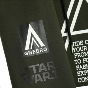 Sudadera con capucha de calle de gran tamaño antipilling de algodón de alta calidad transpirable Drop Shoulder Plain Ninja Hoodies para mujer - Product Image 5